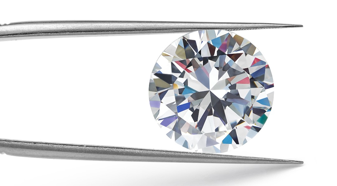 a diamond in jewelry